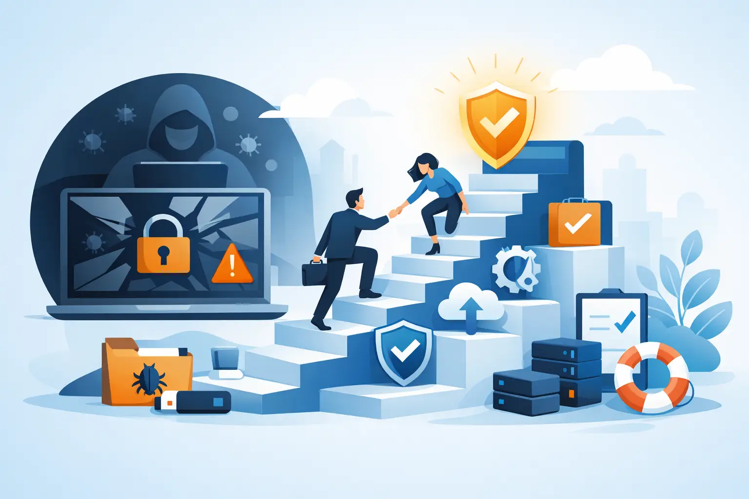 Herstellen na ransomware aanval in 7 stappen