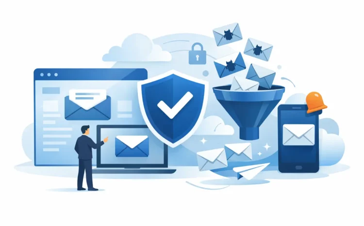 Zakelijke e-mail met spamfilter kiezen