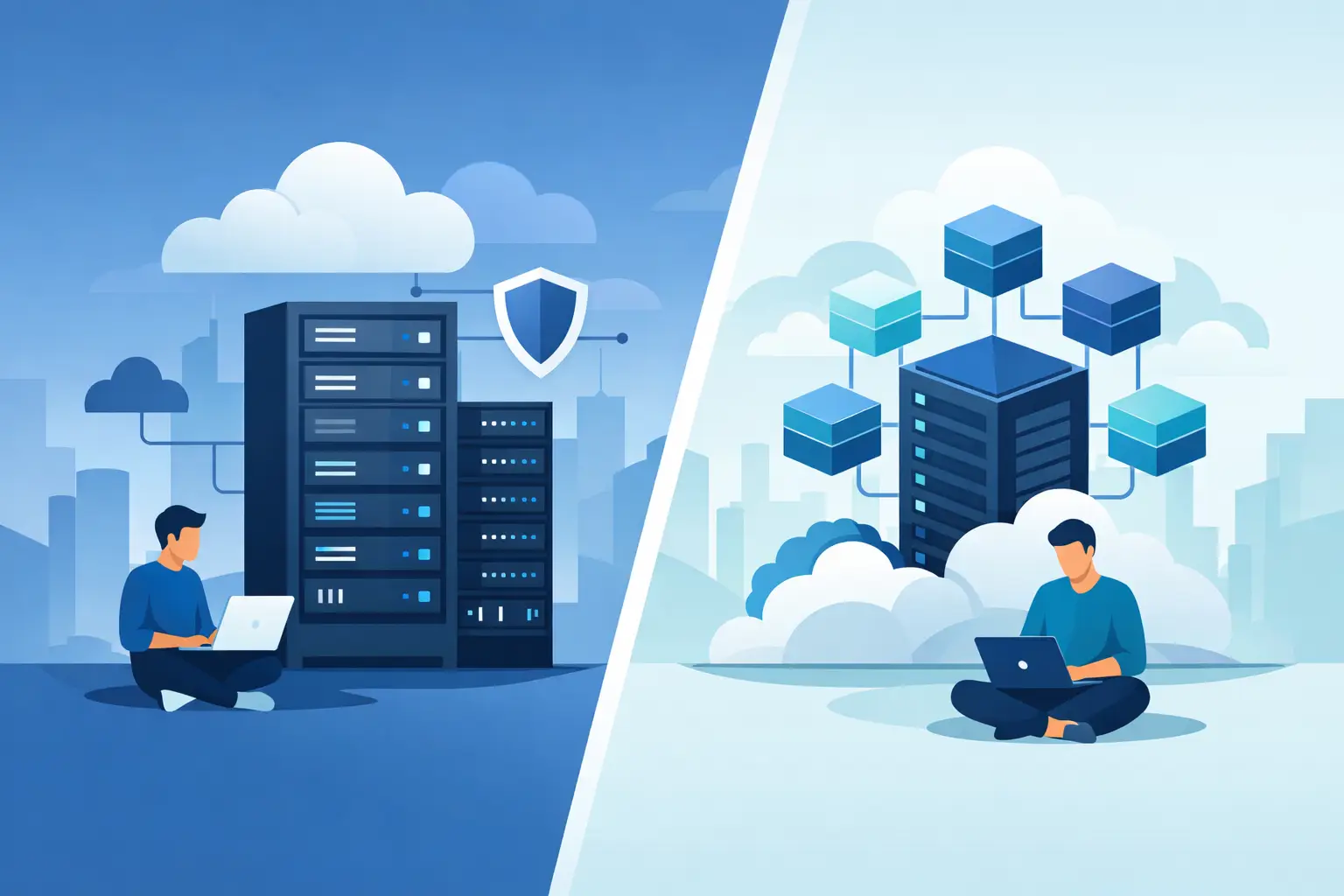Dedicated server versus VPS voor uw bedrijf