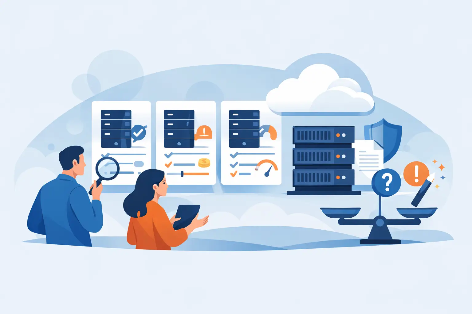 Webhosting vergelijken zonder verrassingen