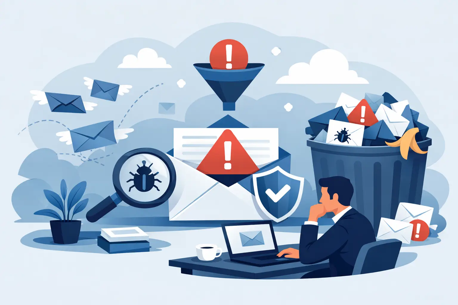 Waarom belandt zakelijke mail zo vaak in spam?