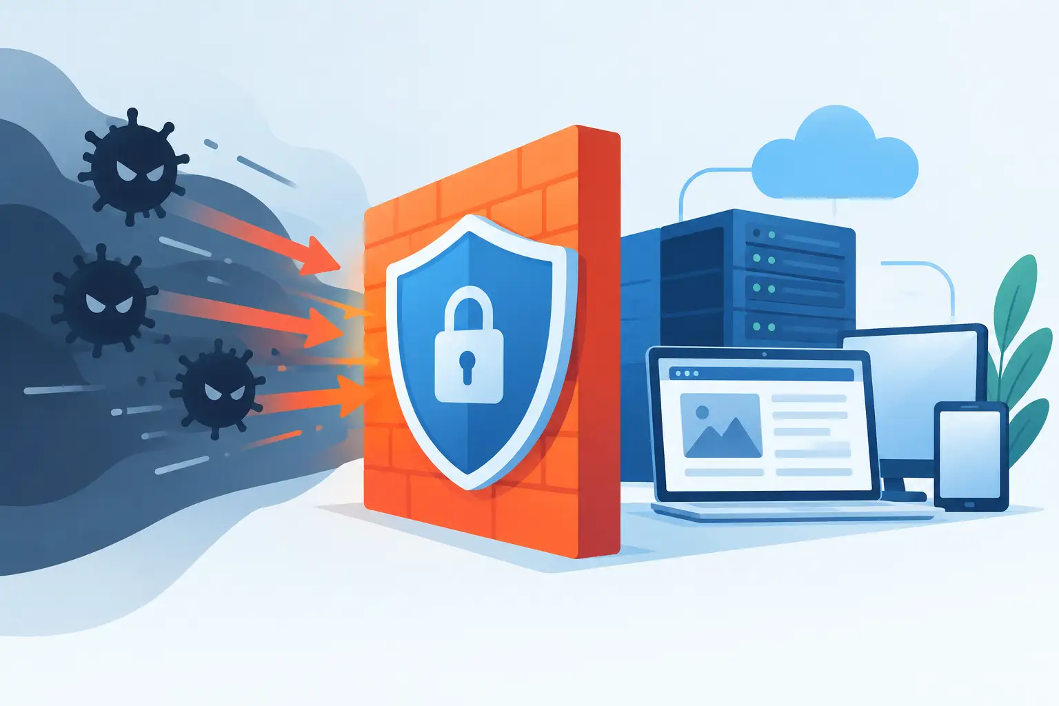 Wat doet een firewall voor uw bedrijf en website?